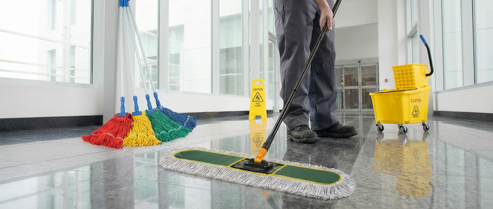 Large Commercial Cotton Yarn Mop (2)