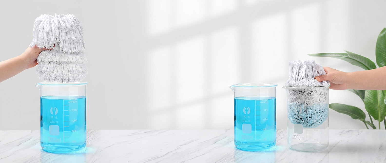 Water-Holding Capacity of Commercial Cotton Yarn Mops