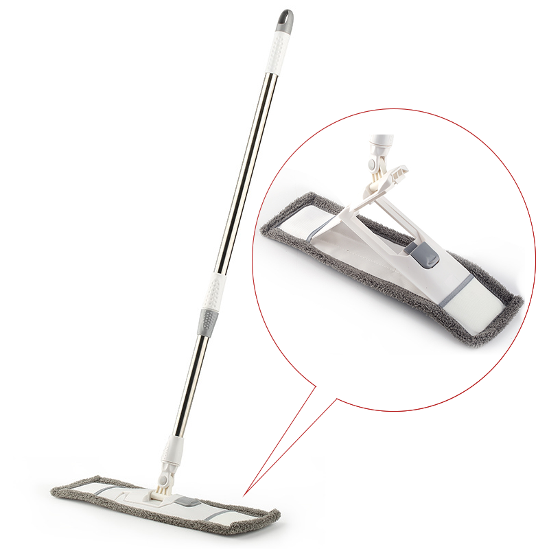Microfiber Clip-On Flat Mop
