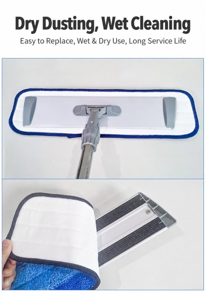 Pad fitted to a flat frame, and the backing peeled off the hook strips