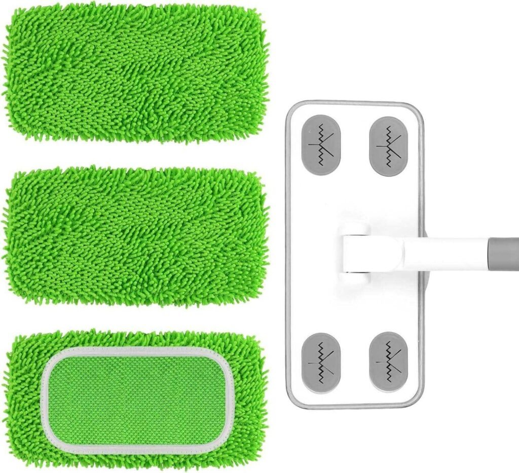 Chenille Pad Flat Mop Kit