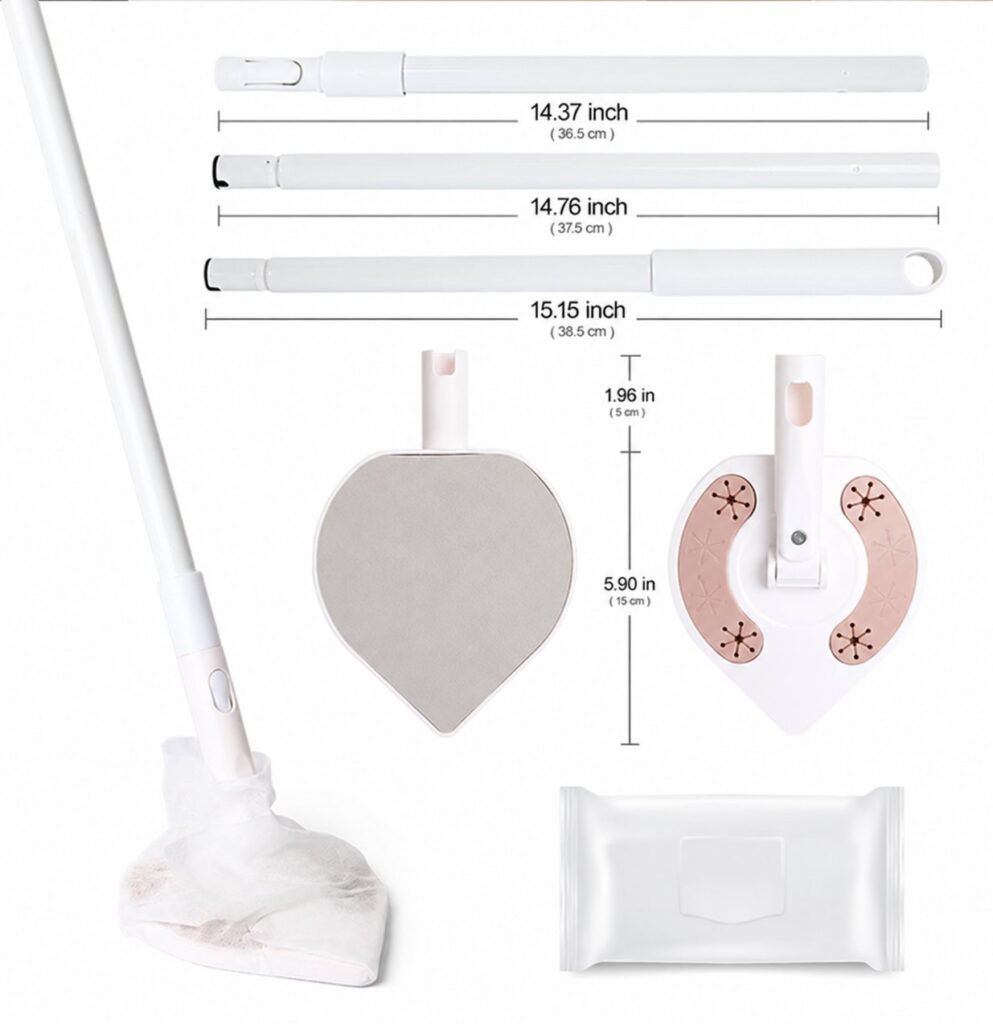 Heart-Shaped Disposable Wipe Mop