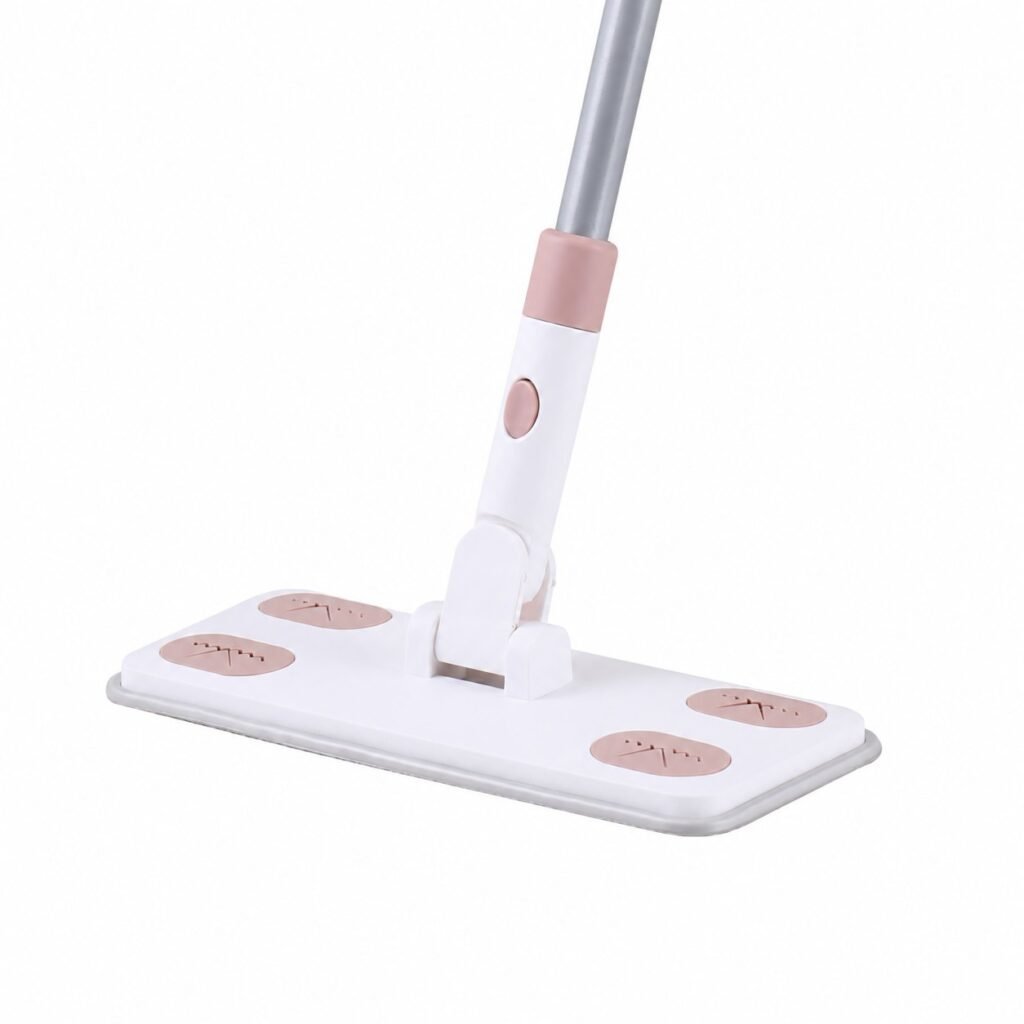 Press-In Grip Flat Mop for Wipes