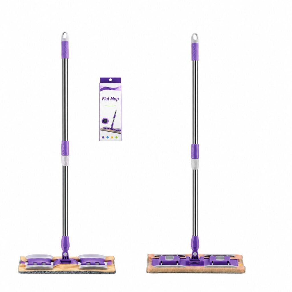 Stainless Steel Pole Clamp Flat Mop