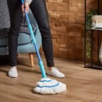 Twist Mop with Scrub Pad Tip, 2 Heads